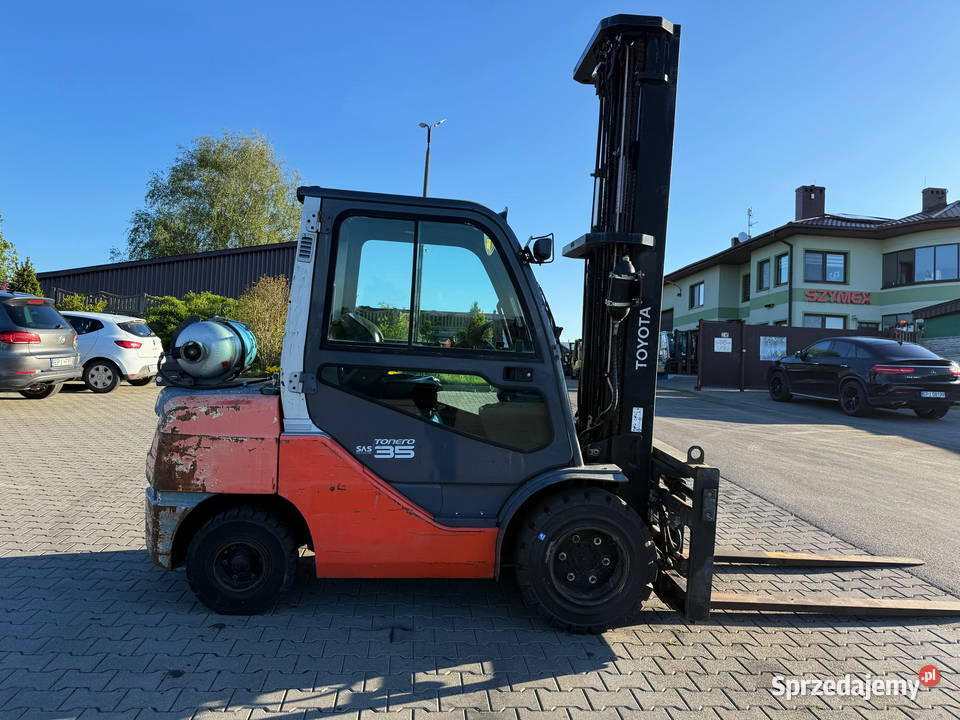 wózek widłowy TOYOTA 8FGJF35 Triplex przesuw