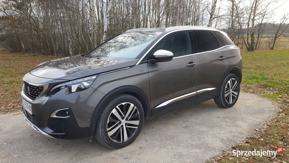 Peugeot 3008 wersja GT 20 HDI 180 2018r Wzorowo Sieradz