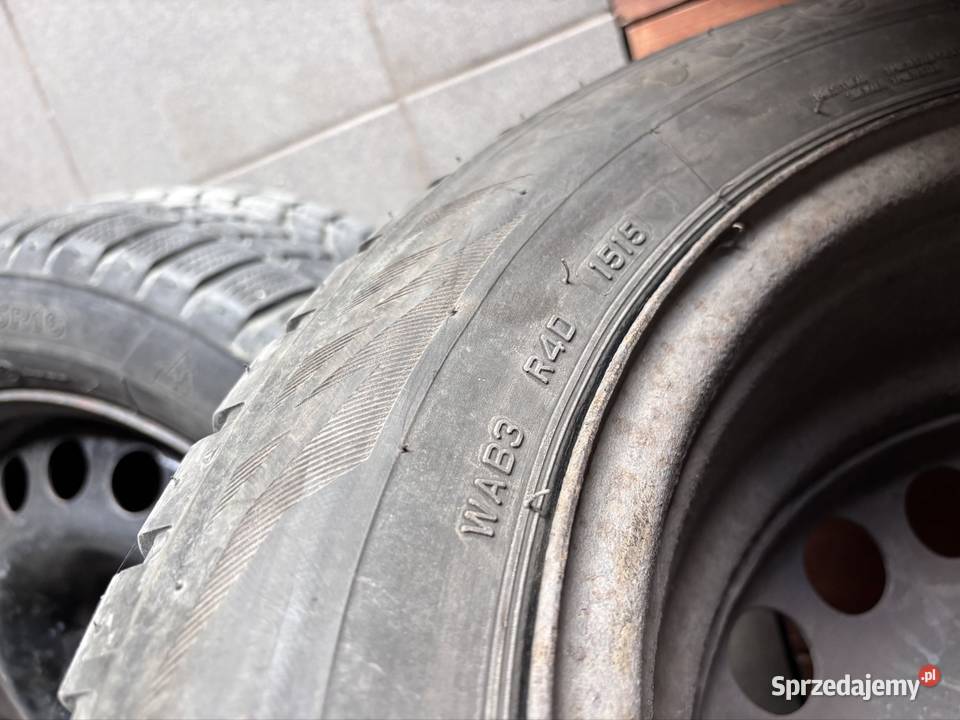 Opony zimowe Firestone 21555 R16 felgi stalowe mazowieckie Otwock