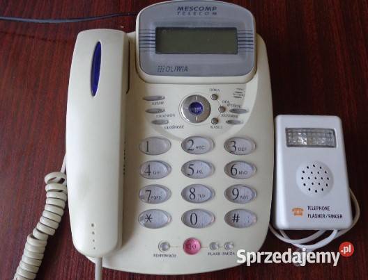 Aparat telfoniczny Oliwia GT-047 V ID prod.Mescomp Telecom S