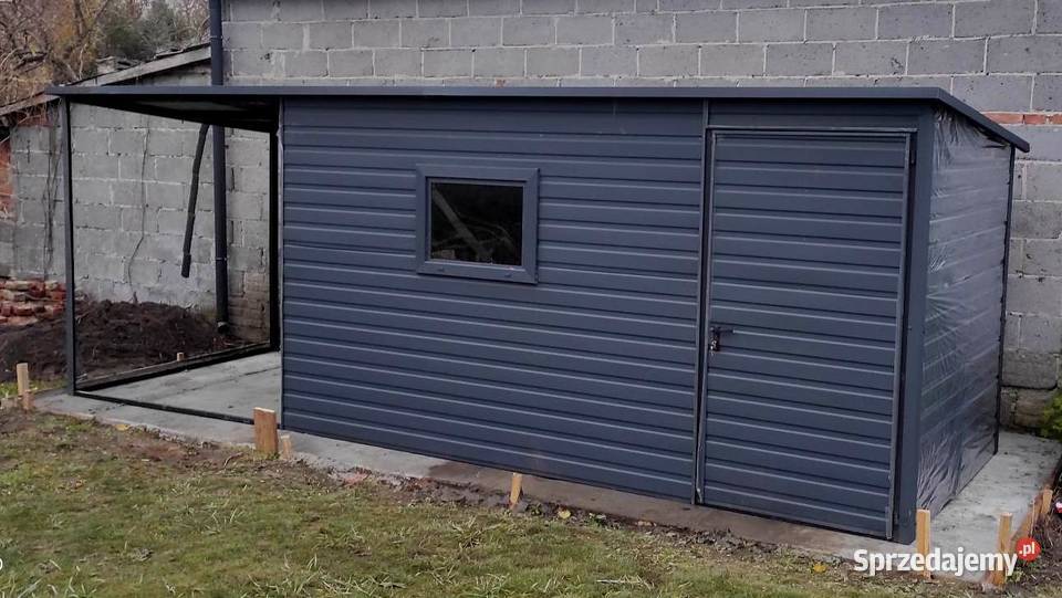 Wiata Śmietnikowa Altana ogrodowa Garaż Blaszany małopolskie Brzesko