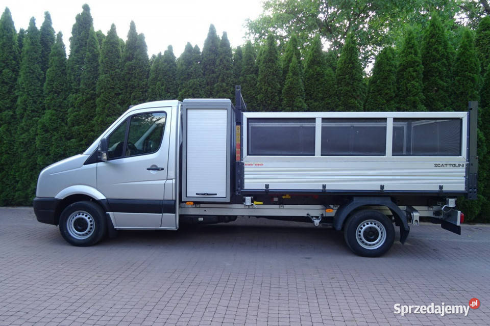 Volkswagen CRAFTER 20TDI 163 3 stronna wywrotka Samochody ciężarowe Góra Kalwaria