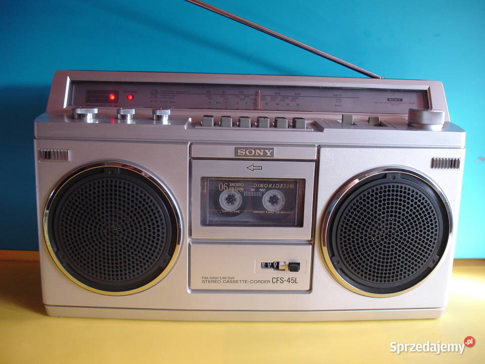 Radiomagnetofon SONY CFS45L Radioodtwarzacze Zielona Góra