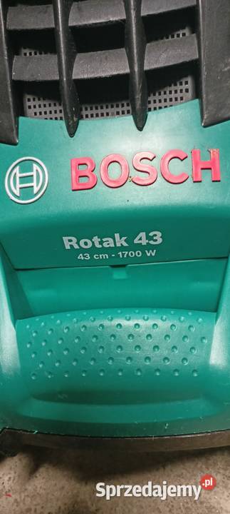 Kosiarka BOSCH ROTAK 43 i myjka ciśnieniowa Paniówki