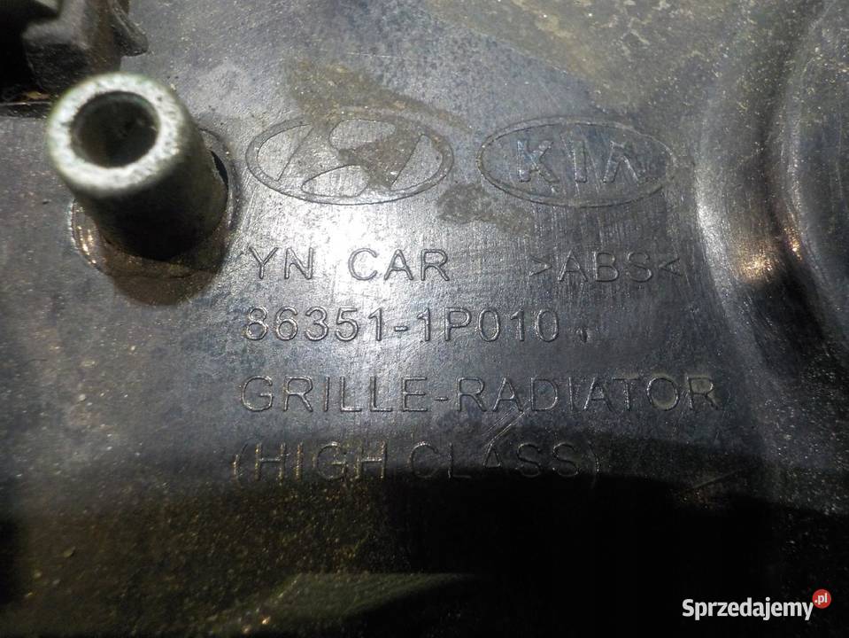 KIA VENGA LIFT 14r atrapa grill 863511D010 Suków