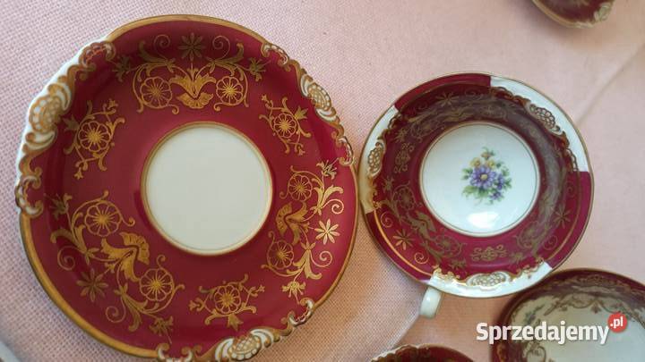 Filiżanka z talerzykiem Koningl pn Tettau Import