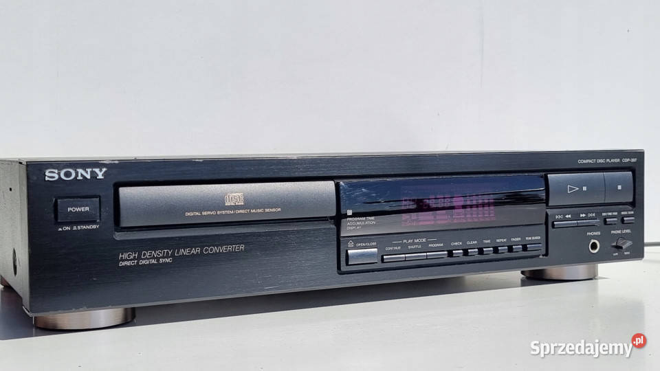 Cd player SONY CDP 397 CDP397 odtwarzacz wielkopolskie Międzychód