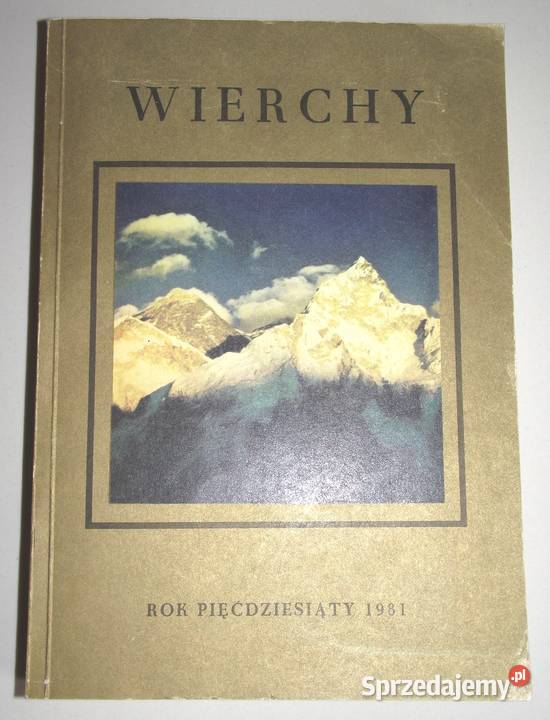 G Wierchy 1981 rocznik 50 Warszawa