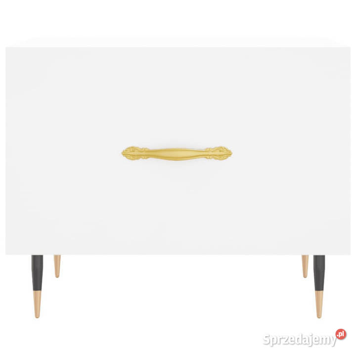 Stoliki kawowe 2 białe 50x50x40 WM829349 Stoły mazowieckie