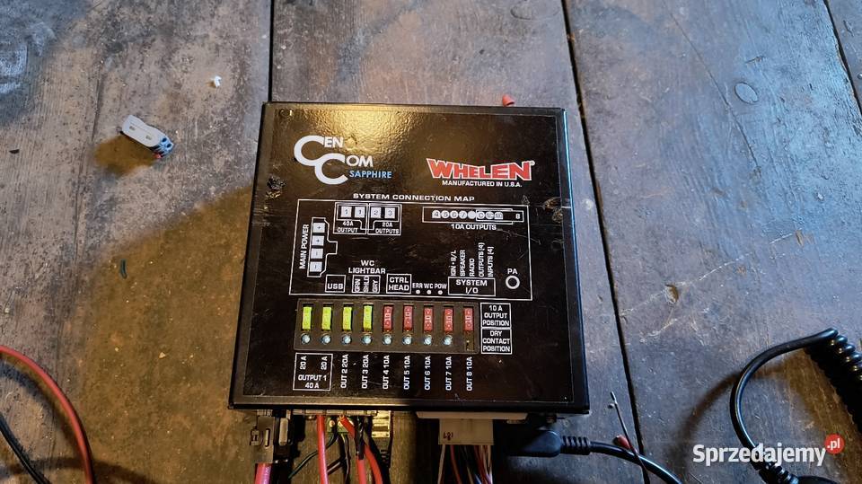 Whelen CenCom Sepphire modulator sygnałów Rok produkcji 2018 Police