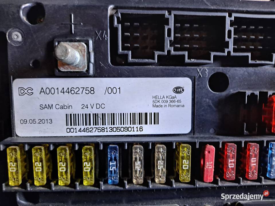 A0014462758 MERCEDES MP4 Skrzynka Tablica Modul Zawichost