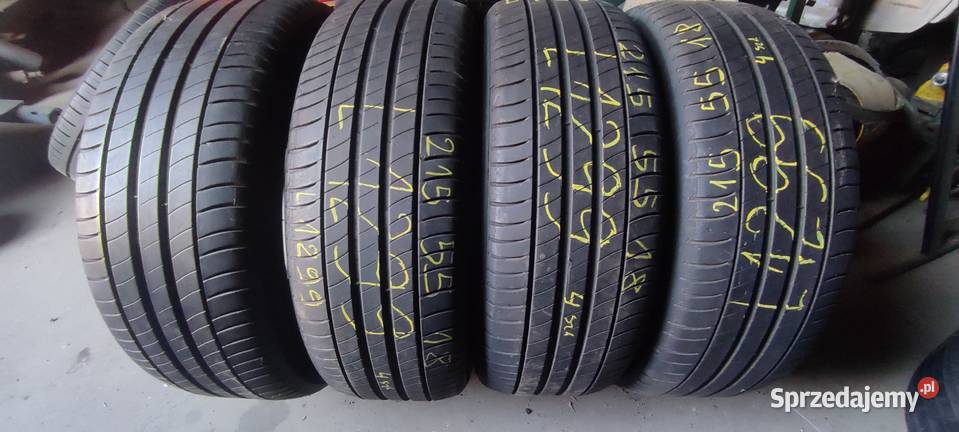 OPONY LETNIE 21555 18 MICHELIN PRIMACE 3 53062mm 55 Trzebnica sprzedam