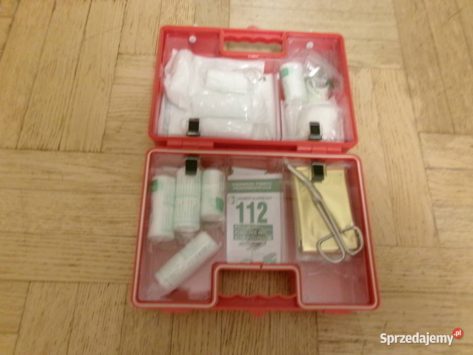 Apteczka do biura z wyposażeniem DIN 13164 Pozostałe Legionowo