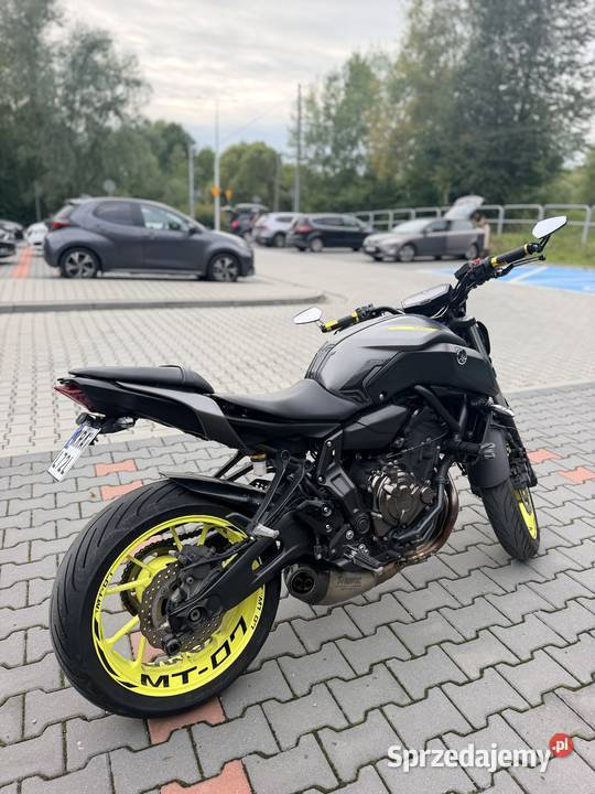 Yamaha MT07 A2 małopolskie Siepraw