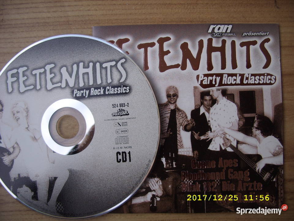 Rock CD FETENhits Party rock classics rock
