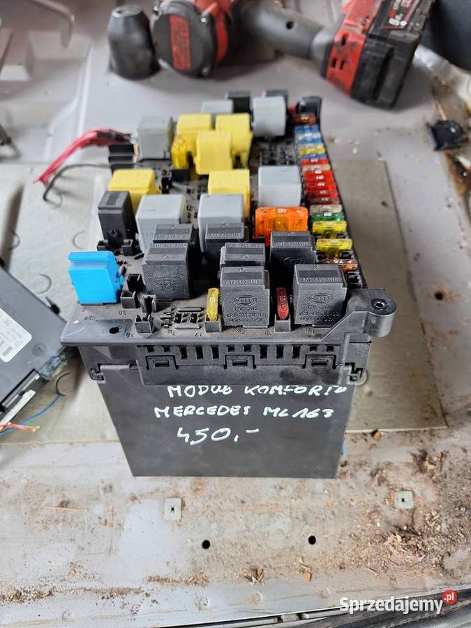 Sterownik Moduł SAM Mercedes ML W163