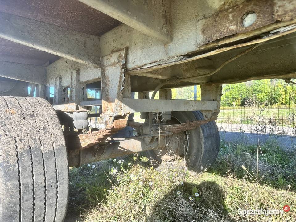 Przyczepa d83 10 ton Autosan Zarejestrowana mazowieckie Mińsk Mazowiecki