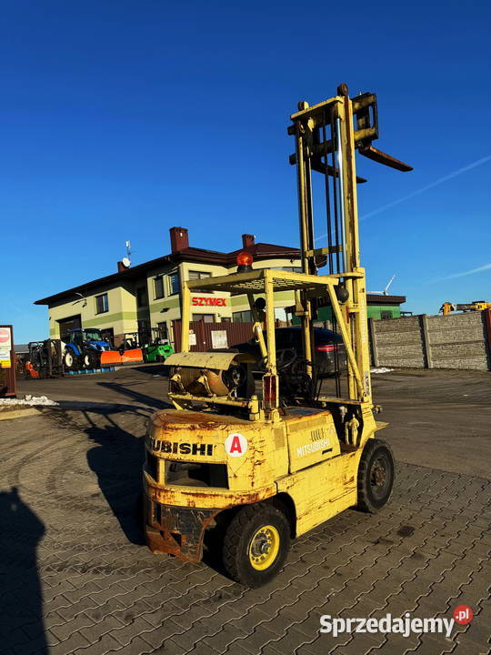wózek widłowy MITSUBISHI FG20 LPG 2000 330m