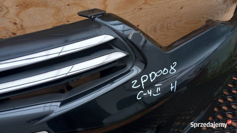 CITROEN C4 II ZDERZAK PRZÓD KTV HALOGEN wielkopolskie Zbierkowo sprzedam