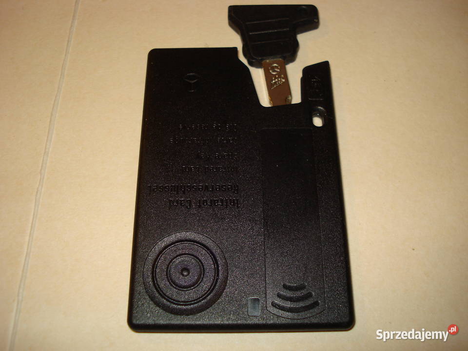 Infrarot Card Reserveschlussel Key zapasowy Gdynia