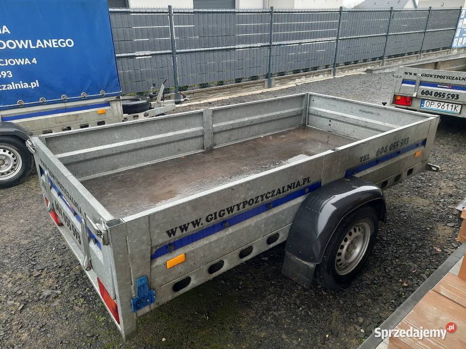 Przyczepa Wiola lekka wzmocniona DMC 650 Opole