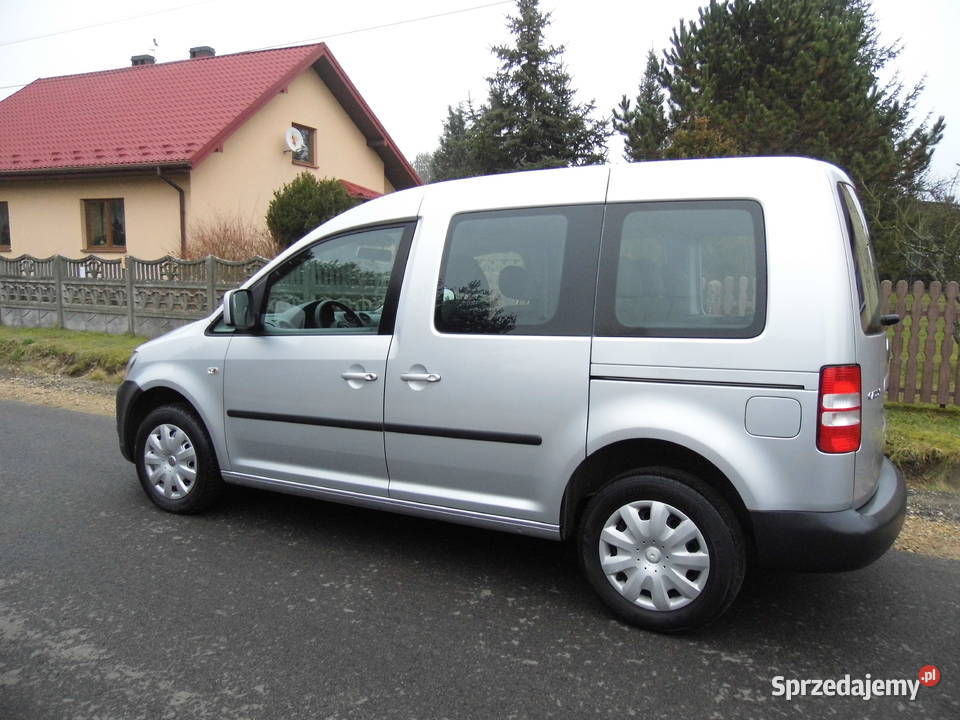 VW CADDY PIĘC OSÓB 2X ROZSUWANE DRZWI 16TDI nieuszkodzony Caddy