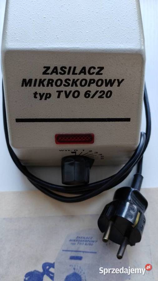 Zasilacz mikroskopu typ TVO 620 NOWY Warszawa