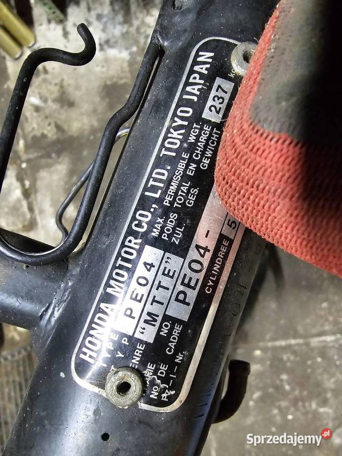 Honda XR 600 rama xr600 pe04 pe 04 dolnośląskie Jelenia Góra