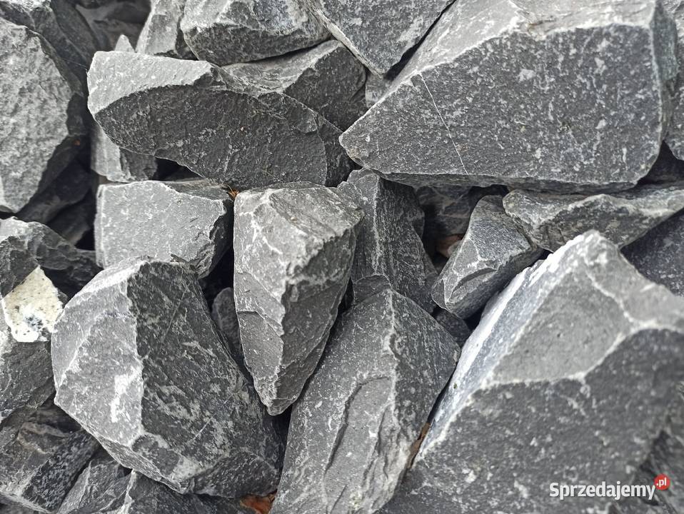 Kamień Czarny Gabion ogrodzenie Bazaltowy 40120