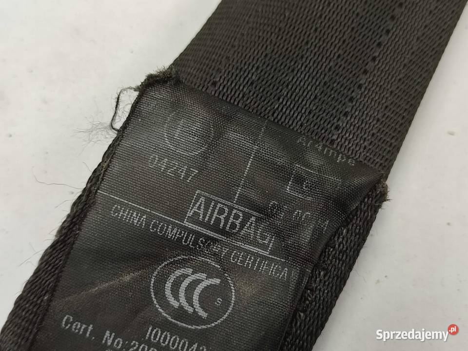 PAS BEZPIECZEŃSTWA PRAWY PRZÓD CZARNY VOLVO XC90 lubelskie