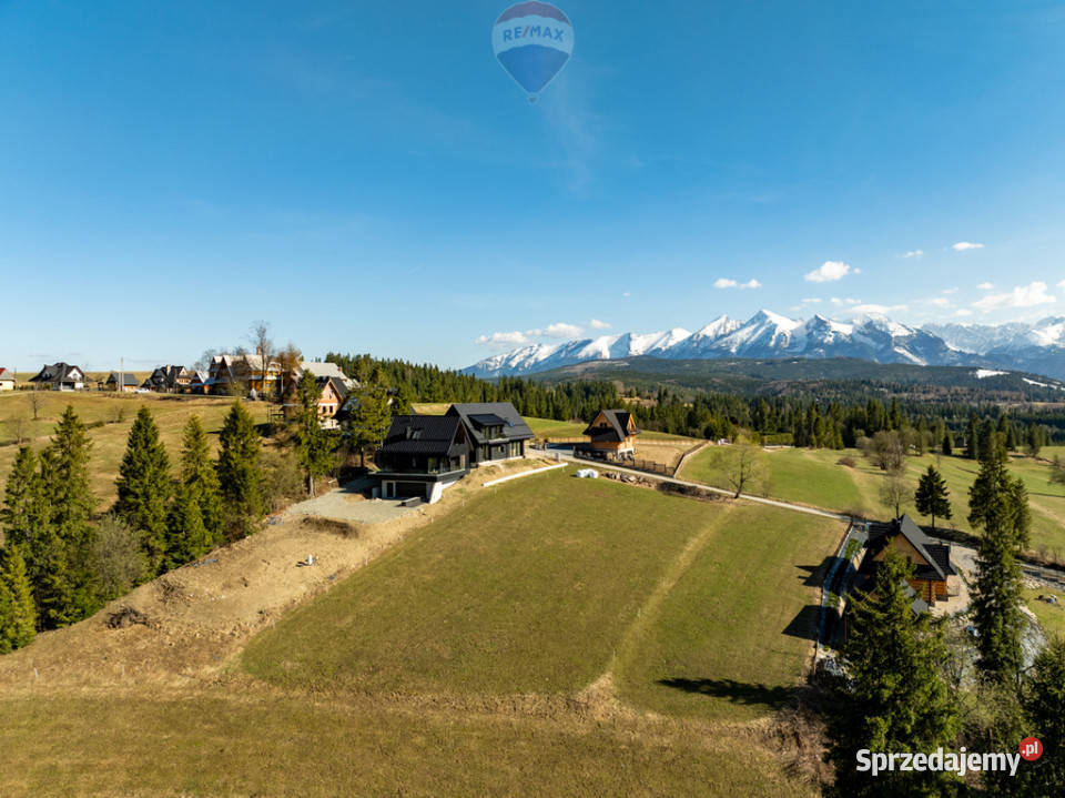 DZIAŁKA Z PANORAMĄ NA TATRY małopolskie Rzepiska