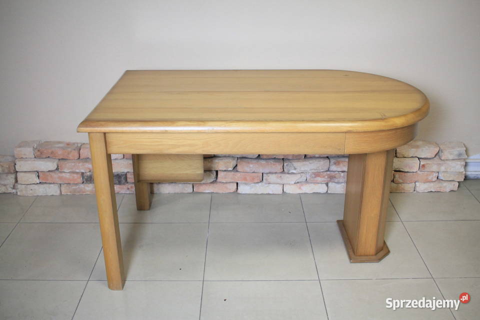 Stół jadalniasalon lity DĄB rozkładany Pszczyna