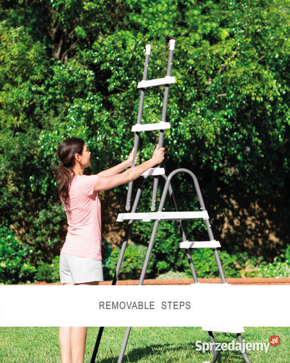 Drabinka do basenu 122 antypoślizgowe stopnie Smogorzów