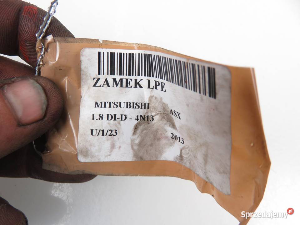 ZAMEK LEWY PRZEDNI MITSUBISHI ASX EUROPA sprzedam