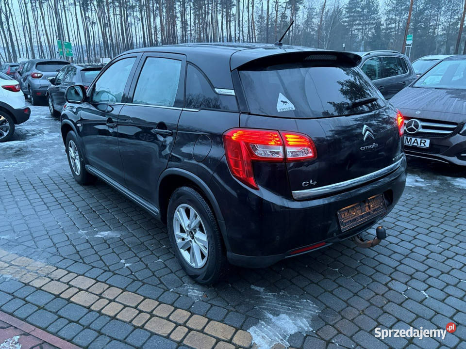 Citroen C4 Aircross 16 MPI 117 Półskóry Kamera kurtyny powietrzne Lipówki