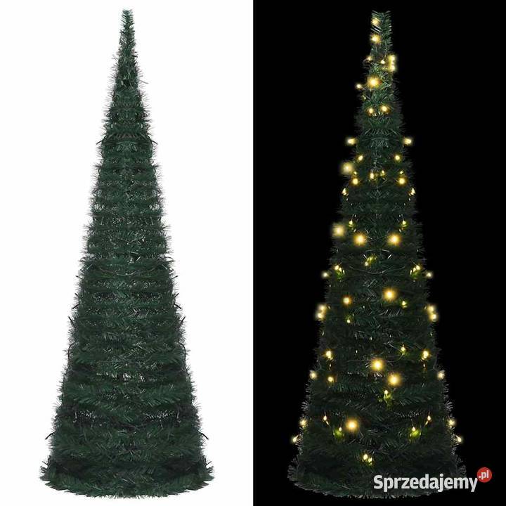vidaXL Sztuczna choinka z girlandy z lampkami mazowieckie Warszawa