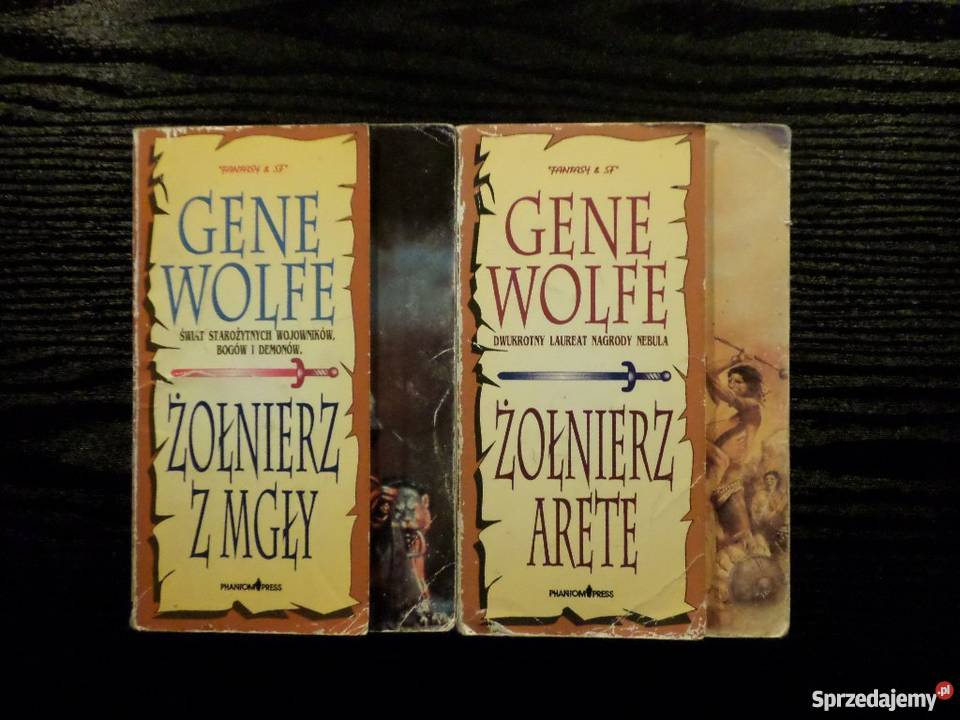 2x G Wolfe Żołnierz z mgły Żołnierz Arete fa science fiction Proza i poezja Goleniów