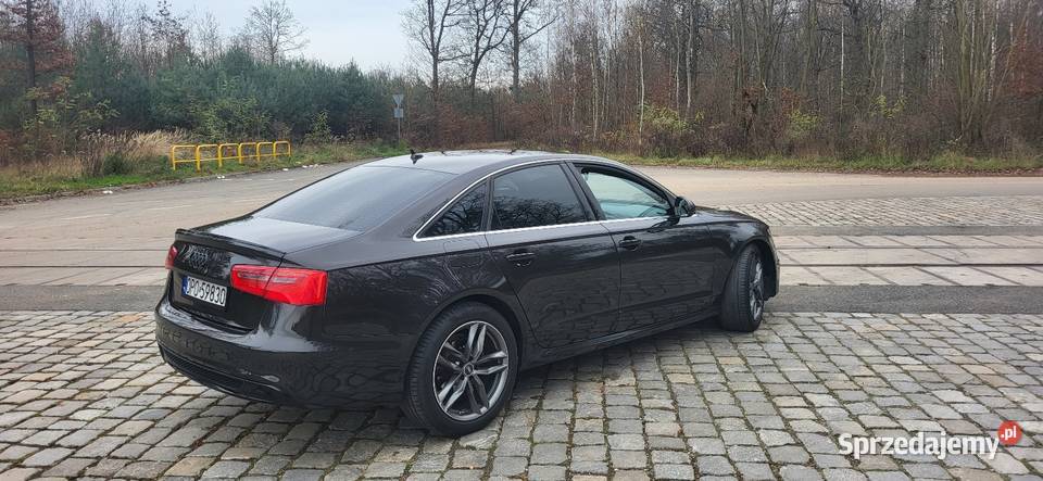 Audi A6 C7 Sedan 2012 181 Brązowe skóry ACC 2 elektryczne szyby Polska Nowa Wieś