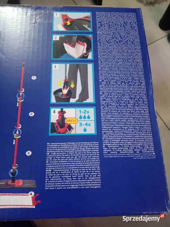 Mop vileda ultramax obrotowy Głubczyce sprzedam