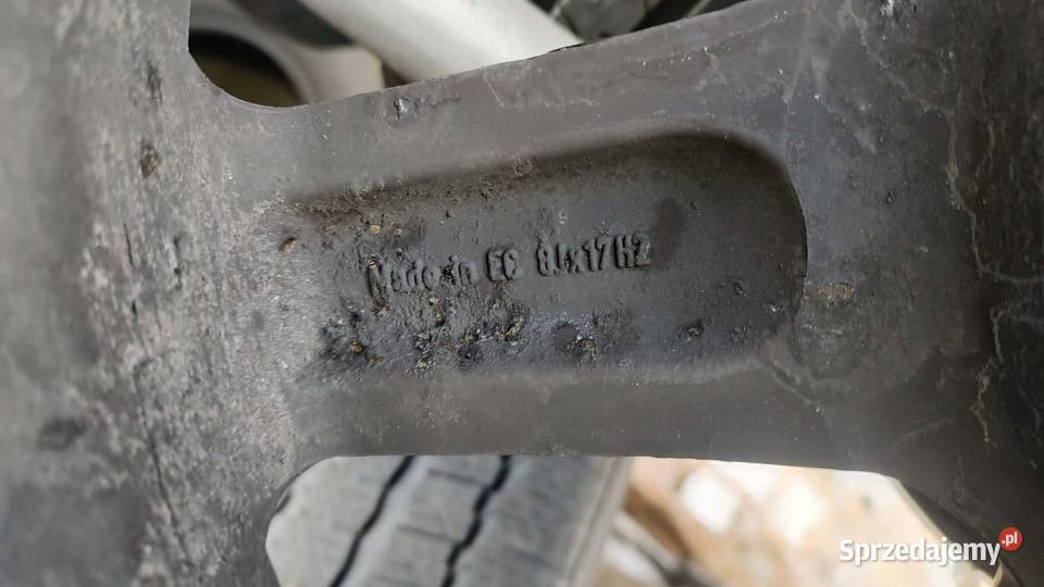 Felgi aluminiowe alufelgi koła Mercedes 5x112 17 Książ Wielkopolski sprzedam