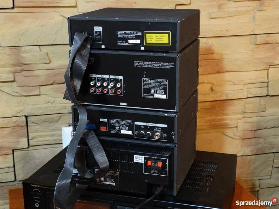 Wieża Sony MHC2700 duży zestaw WYSYŁKA Jasło