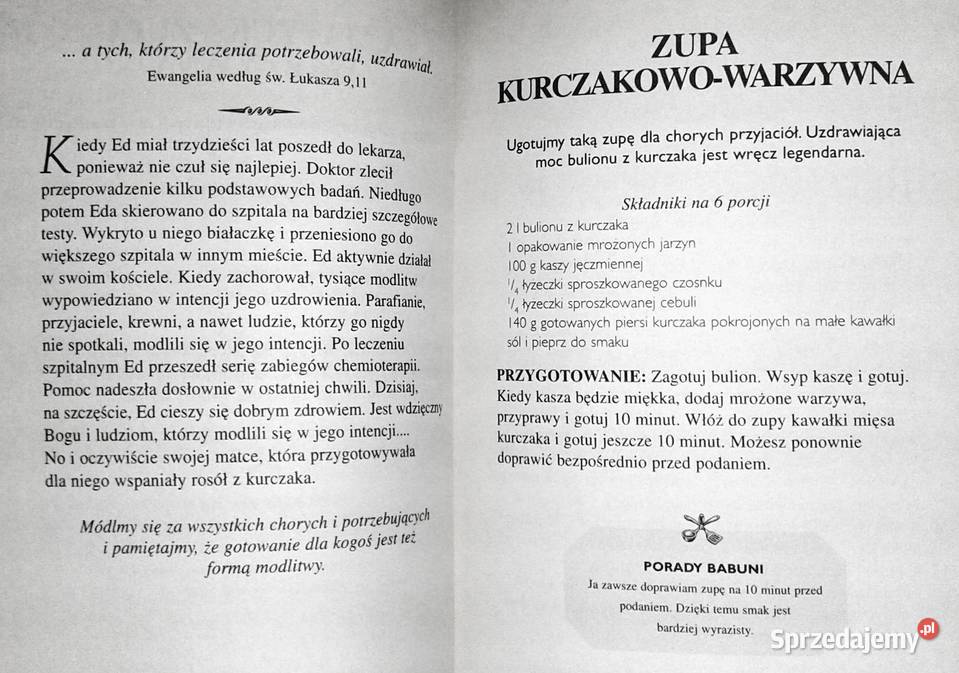 Kuchnia z Morałem Przepisy Babuni Siegfried Chełm