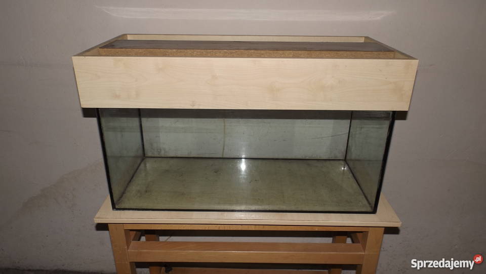 Duże akwarium stolik pokrywa z oświetleniem Grodziczno