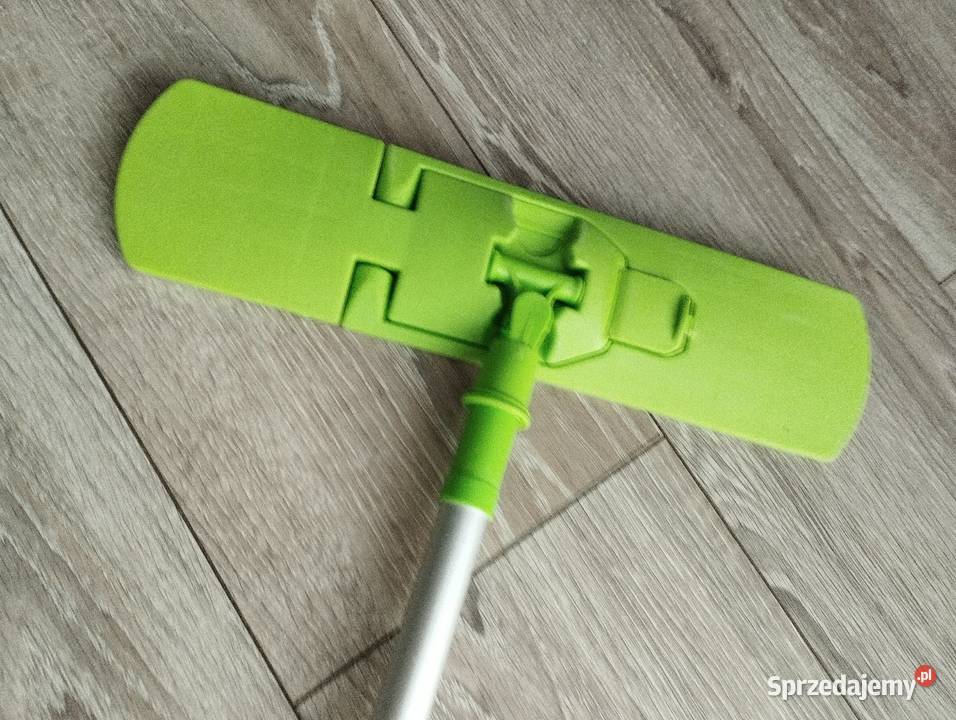 mop płaski do podłogi łamany z zapasem mopa Akcesoria do sprzątania Poznań