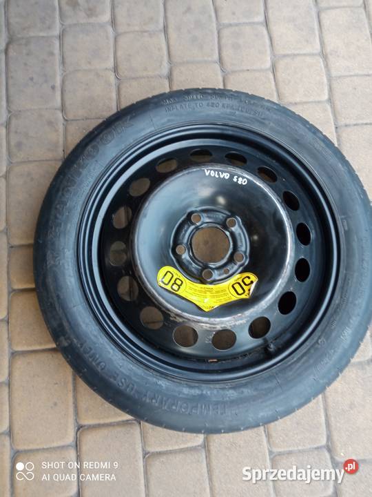 Koło dojazdowe Volvo S80 5x108 12580R17 Oleszyce