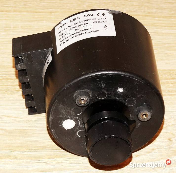 Autotransformator regulacyjny ESS 502 1230250V Gliwice