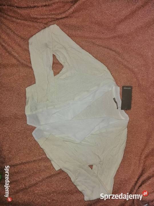 Orsay NOWY sweter sweterek narzutka crop bolerko Leszno sprzedam