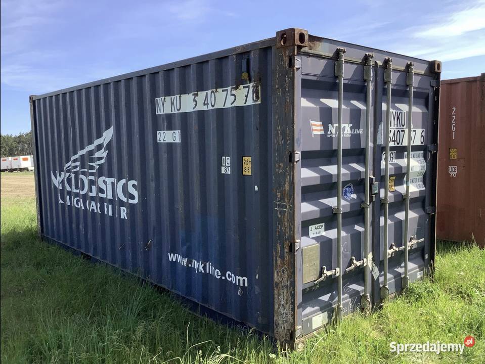 Kontener morski magazynowy 20DV 6 metrowy Zwoleń