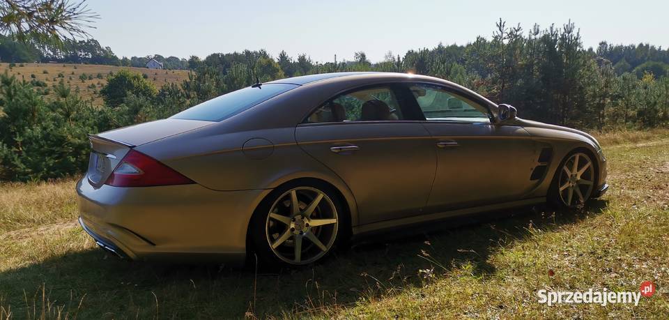 Mercedes CLS W219 C219 stylizowany na BLACK Gdynia