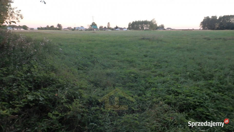 Działka budowlana w Jabłonnej gminie Grębków Jabłonna